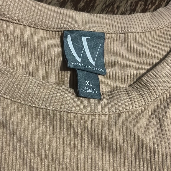 NWT Worthington Womens Halter Neck Sleeveless Tank Top - Picture 5 of 5